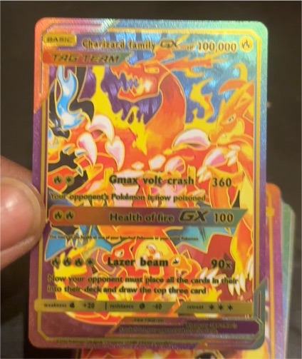 2017 Pokémon Sun & Moon #19 Charizard GX — front