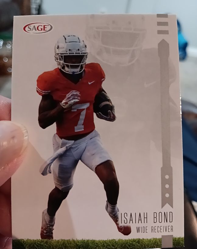 2025 Sage High Series #168 Isaiah Bond — front