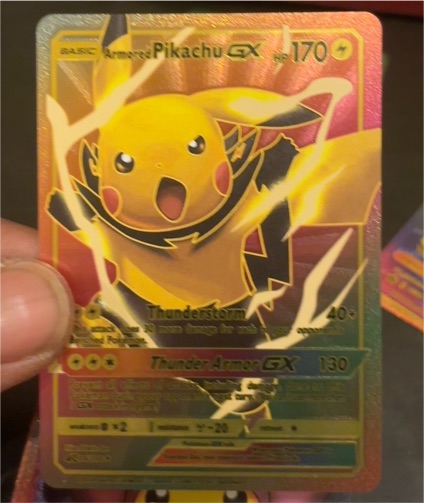 2024 Pokémon Armored Pikachu GX #24 — front
