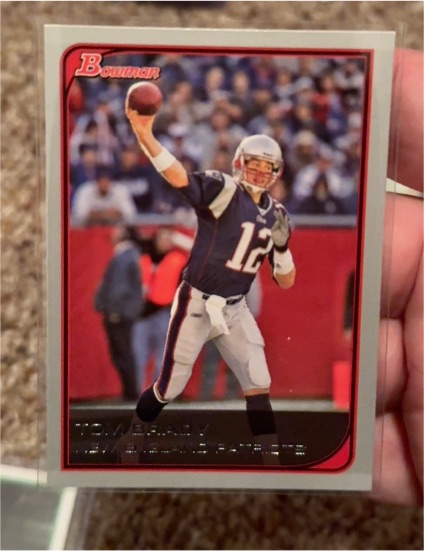 2006 Bowman #11 Tom Brady — front