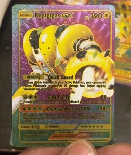 2023 Pokemon Regigigas GX #53 — front