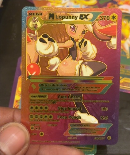 Mega Lopunny EX 2014 Pokemon TCG #159/300 — front