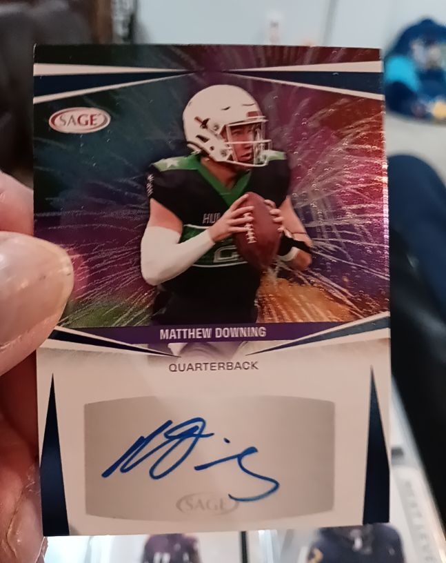 2025 SAGE #A-MD3 Matthew Downing — front