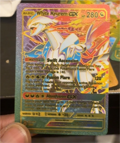 White Kyurem GX — front