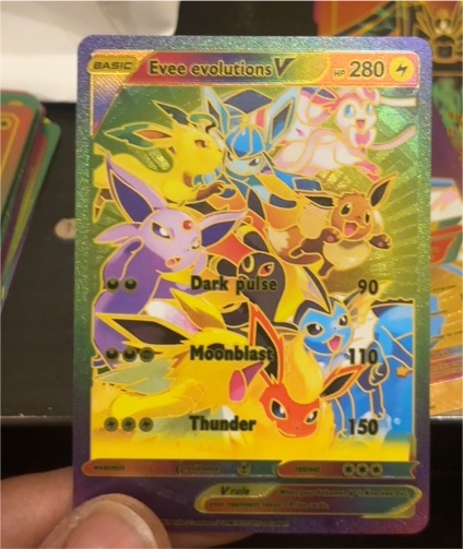 2024 Pokemon Eevee evolutions V — front