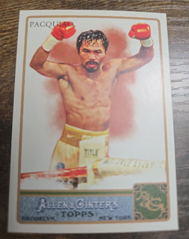 2011 Topps Allen & Ginter #262 Manny Pacquiao — front
