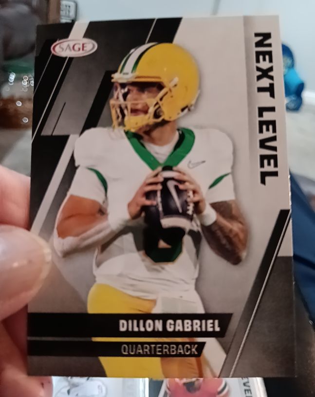 2025 Sage High Series #101 Dillon Gabriel — front