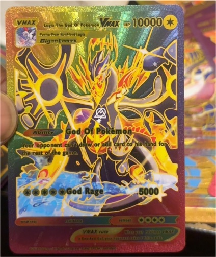 Lugia The God Of Pokemon VMAX — front