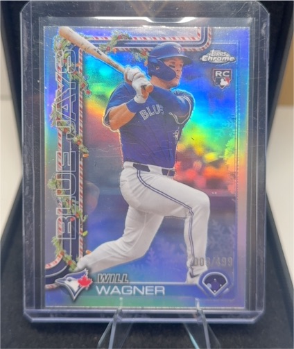 2025 Topps Chrome #137 Will Wagner — front
