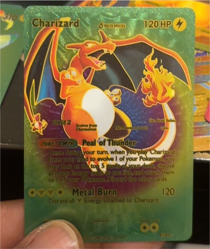 2006 Pokémon Delta Species #4 Charizard — front