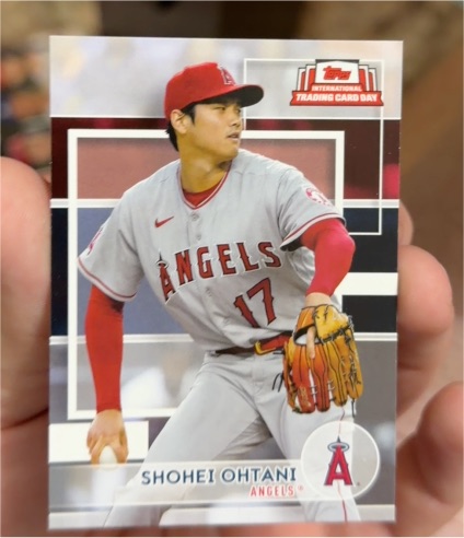 2022 Topps International Trading Card Day #GP-1 Shohei Ohtani — front
