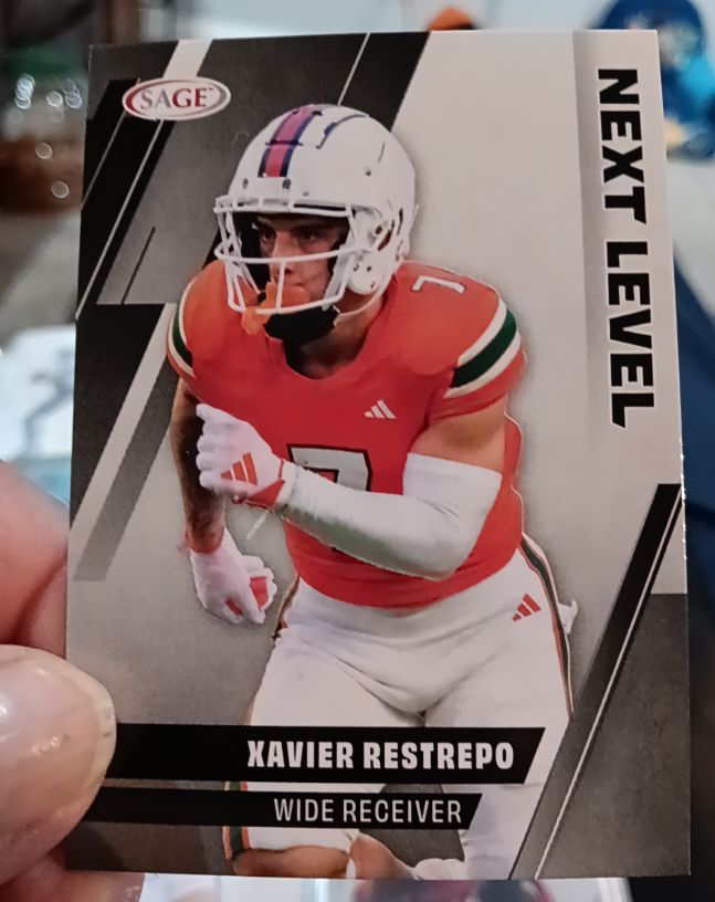 2025 Sage High Series #112 Xavier Restrepo Next Level — front