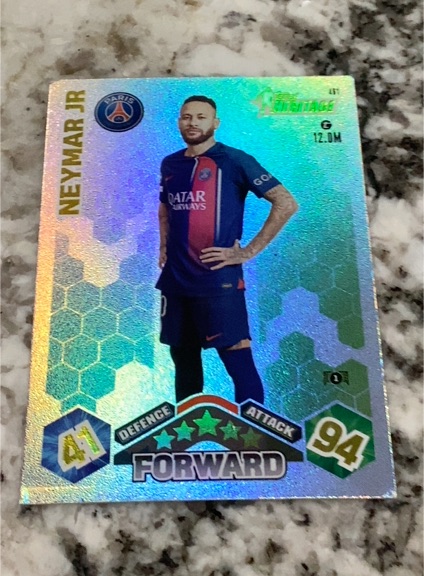 2023 Topps Heritage #461 Neymar Jr — front