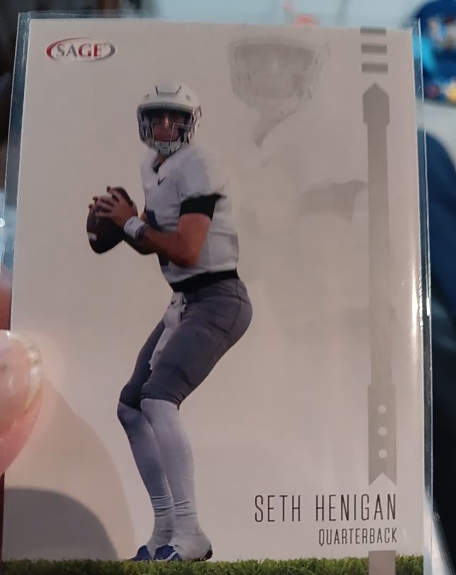 2025 Sage High Series #142 Seth Henigan — front