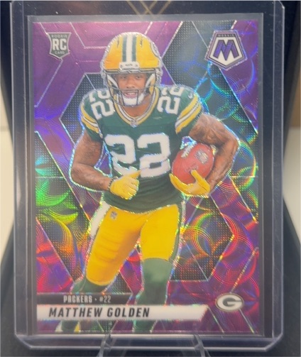 2025 Panini Mosaic #323 Matthew Golden — front