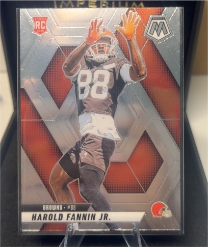 2025 Panini Mosaic #384 Harold Fannin Jr. — front