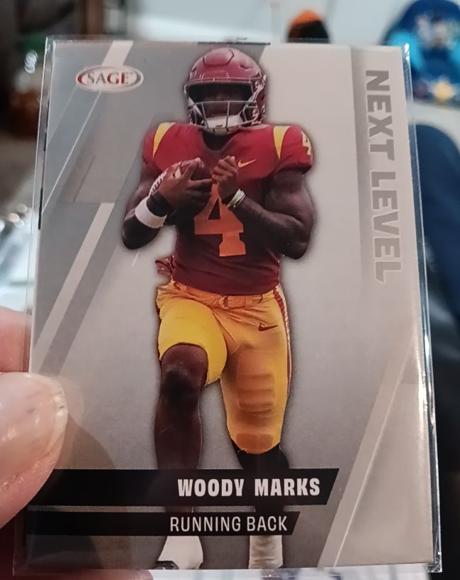 2025 Sage Next Level #102 Woody Marks — front