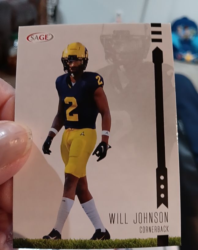 2025 Sage High Series #200 Will Johnson — front