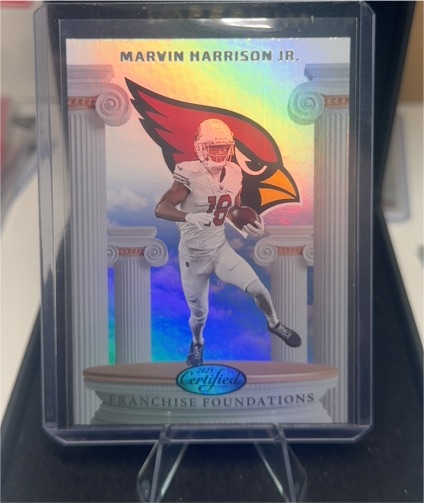 2025 Panini Certified Franchise Foundations #FFO-MHJ Marvin Harrison Jr. — front