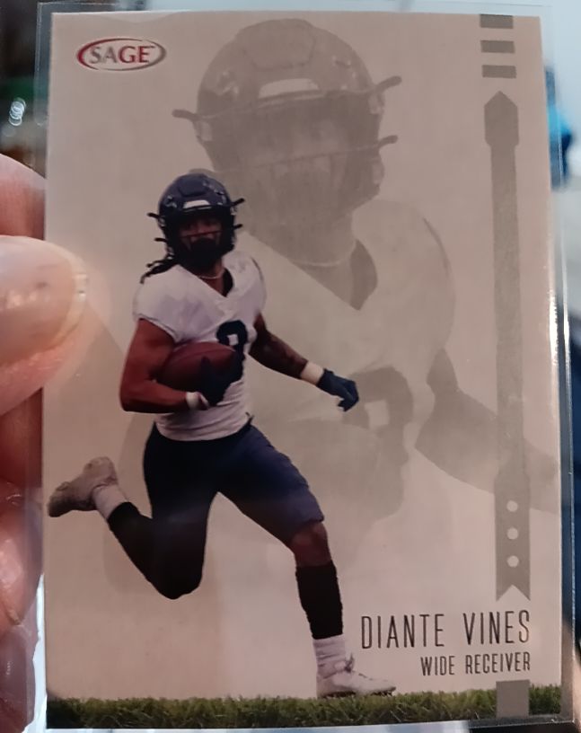2025 SAGE High Series #125 Diante Vines — front