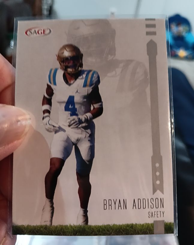 2025 Sage Football Bryan Addison — front
