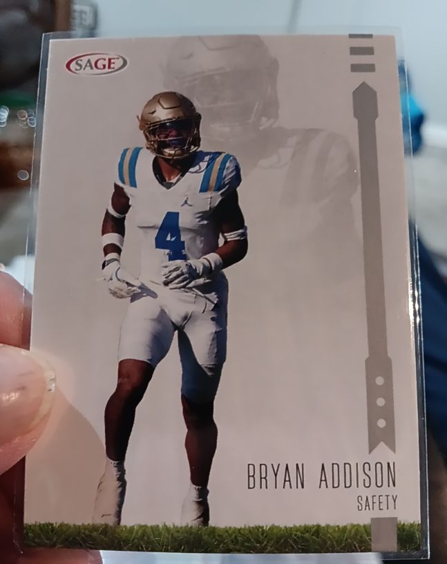 2025 SAGE High Series #172 Bryan Addison — front