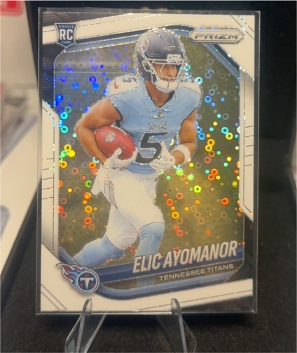 2025 Panini Prizm #321 Elic Ayomanor — front