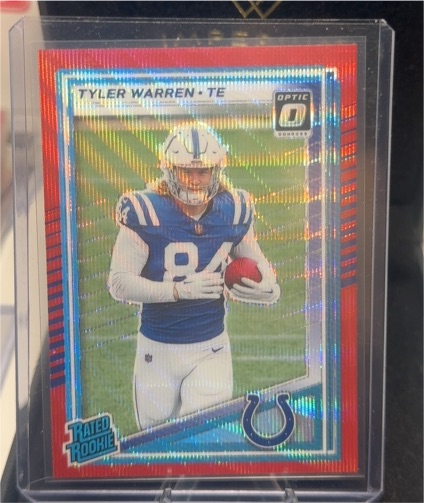 2025 Panini Donruss Optic #337 Tyler Warren — front