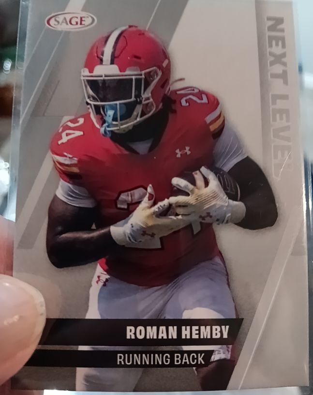 2025 Sage Next Level Roman Hemby — front