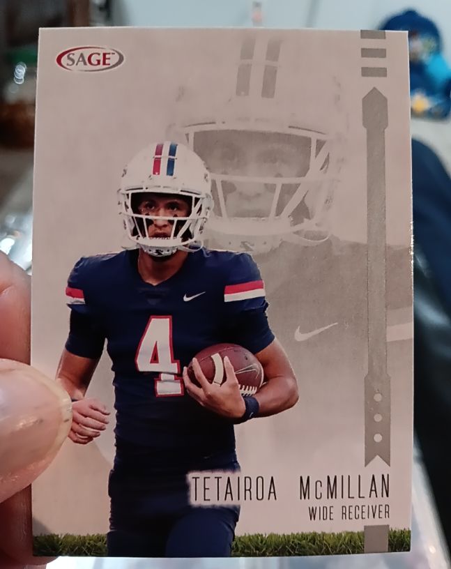2025 Sage High Series #145 Tetairoa McMillan — front