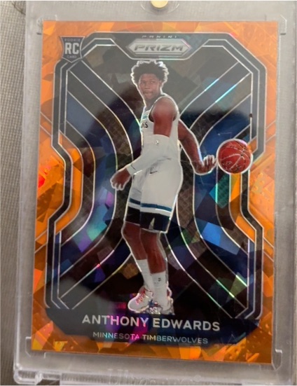 2020-21 Panini Prizm #258 Anthony Edwards — front