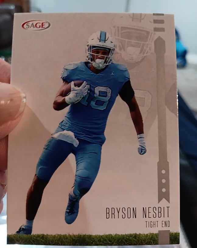 2025 Sage High Series #196 Bryson Nesbit — front