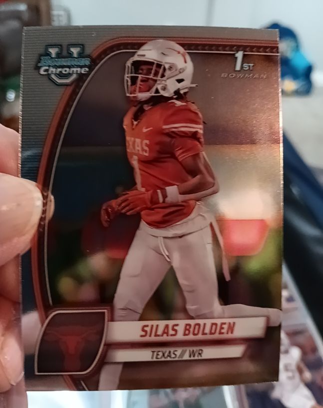 2024 Bowman Chrome University #164 Silas Bolden — front