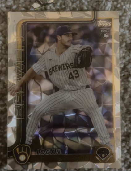 2025 Topps Update #US137 Logan Henderson — front