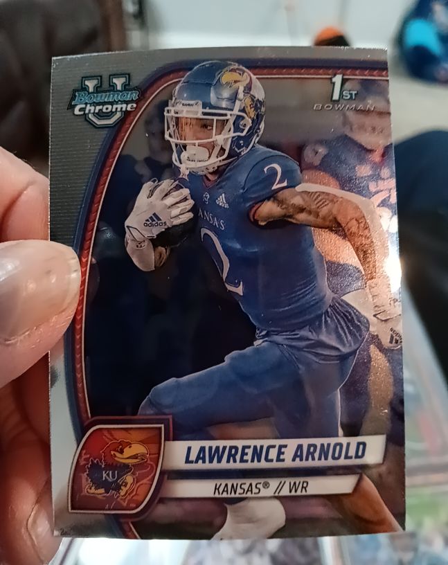 2024 Bowman Chrome University #120 Lawrence Arnold — front