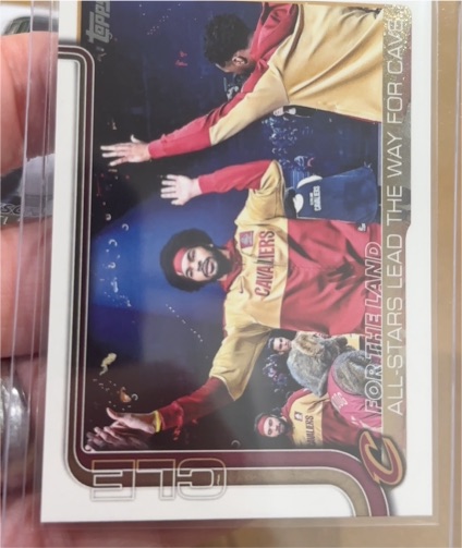 2025-26 Topps #278 For The Land: All-Stars Lead The Way For Cavs — front