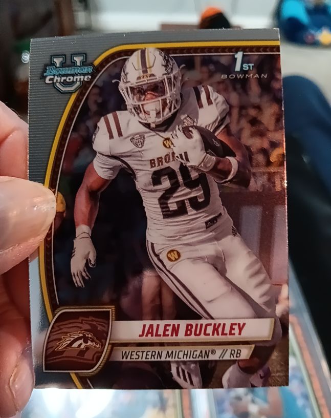 2024 Bowman Chrome University #86 Jalen Buckley — front
