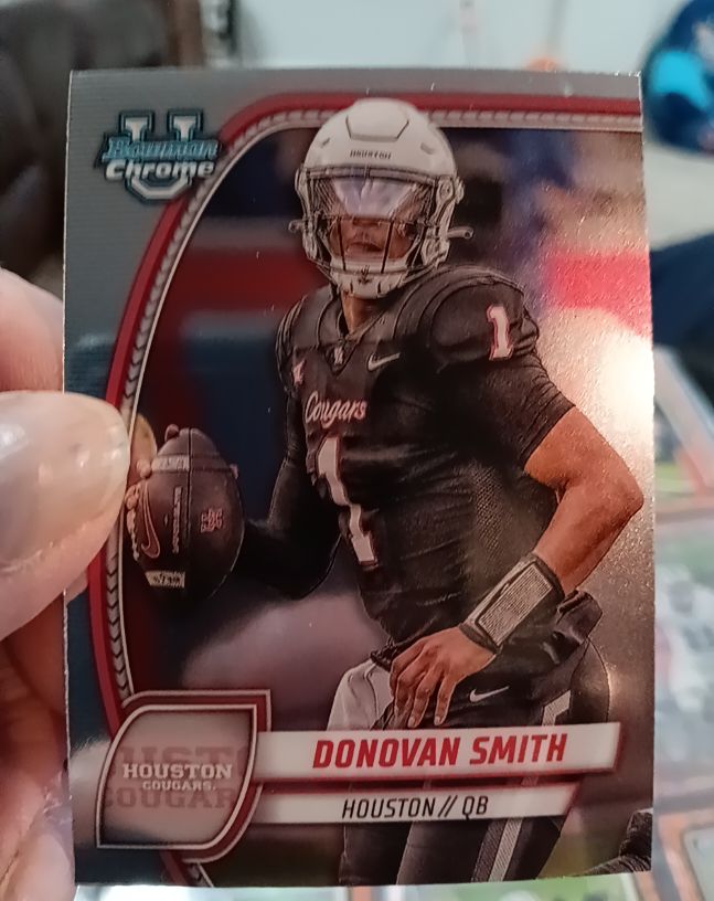 2024 Bowman University Chrome #67 Donovan Smith — front
