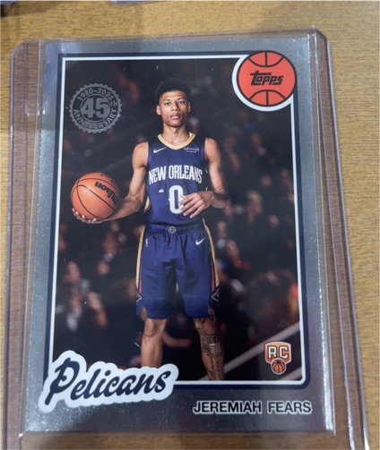 2025-26 Topps #80BK-98 Jeremiah Fears — front