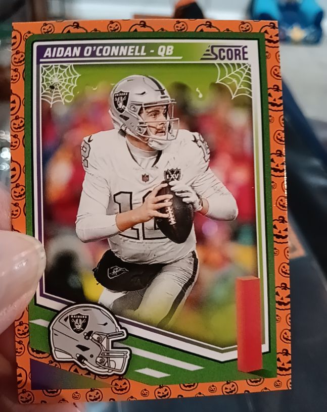 2025 Panini Score-A-Treat #52 Aidan O'Connell — front