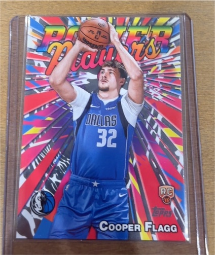 2025-26 Topps Power Players #PP-16 Cooper Flagg — front