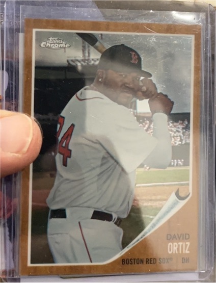 1997 Topps Chrome #34 David Ortiz — front