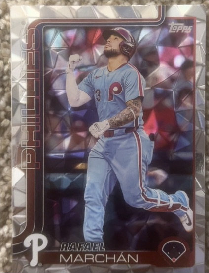 2025 Topps Update #US289 Rafael Marchán — front