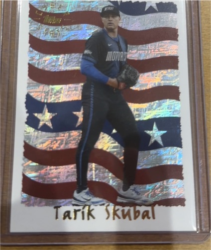 2025 Topps Archives #95C-20 Tarik Skubal Cyber Stats — front