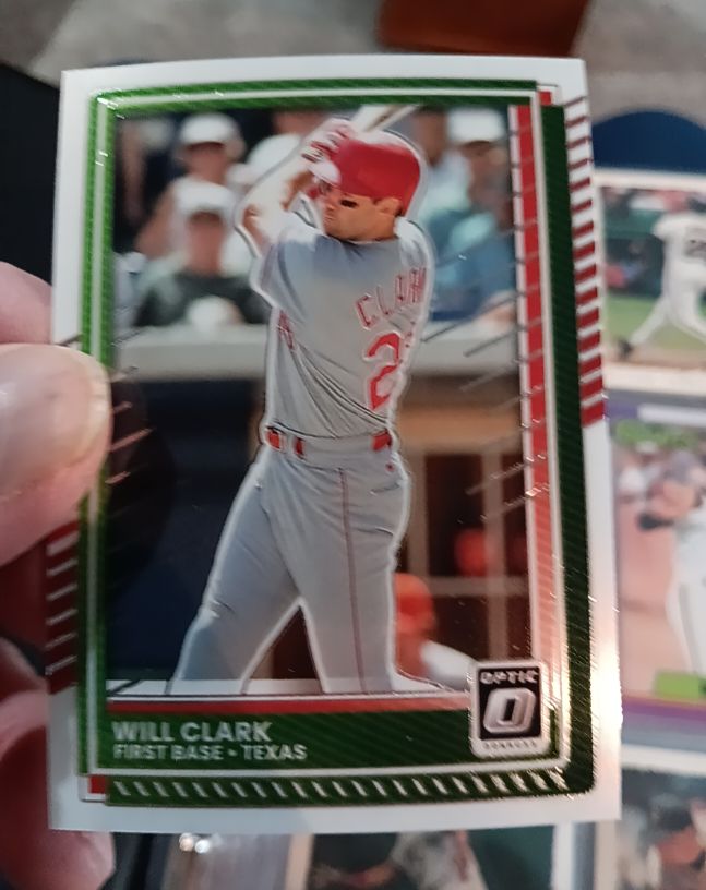 2025 Donruss Optic #64 Will Clark — front