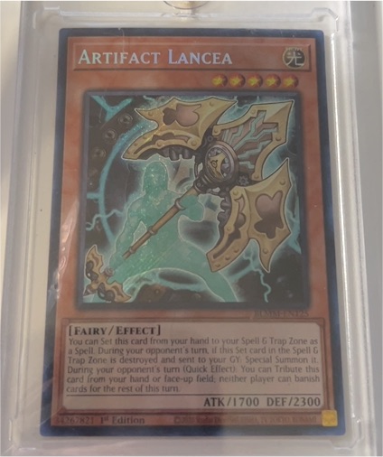 Yu-Gi-Oh! RA01-EN006 Artifact Lancea — front