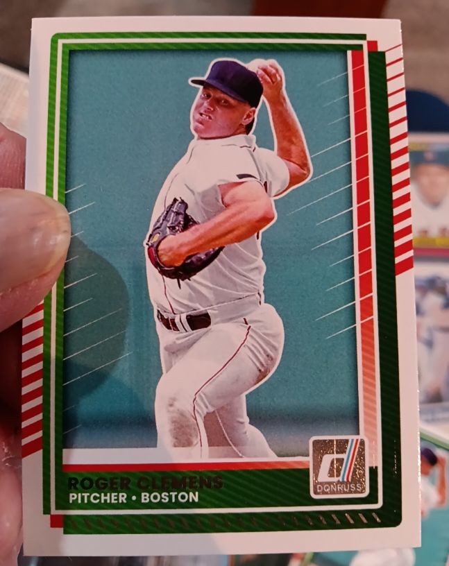 2025 Panini Donruss #17 Roger Clemens — front