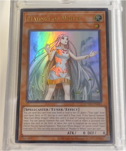 2008 Yu-Gi-Oh! SDWD-EN041 Maiden of White — front