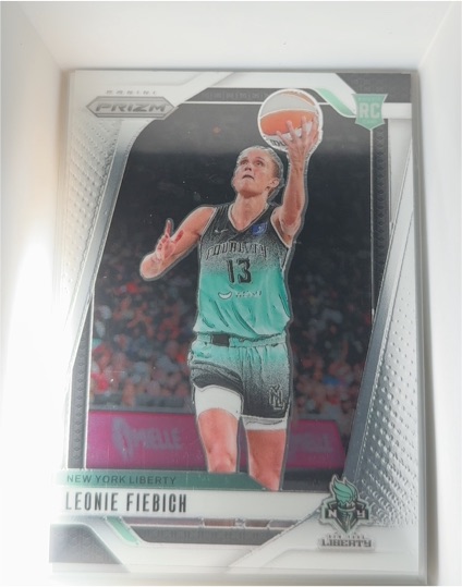 2024 Panini Prizm WNBA #30 Leonie Fiebich — front