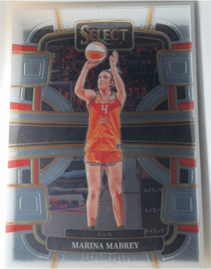 2024 Panini Select WNBA #95 Marina Mabrey — front